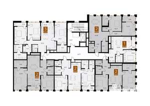 1-к квартира, вторичка, 50м2, 3/8 этаж