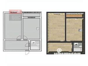 1-к квартира, вторичка, 51м2, 7/15 этаж