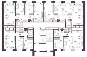 3-к квартира, вторичка, 82м2, 7/18 этаж