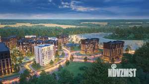 1-к квартира, строящийся дом, 47м2, 3/8 этаж