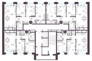 2-к квартира, вторичка, 58м2, 7/18 этаж