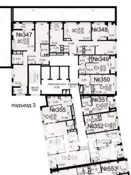 1-к квартира, вторичка, 32м2, 2/25 этаж
