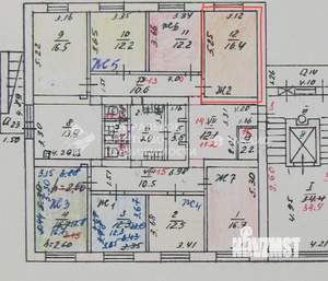 1-к квартира, вторичка, 116м2, 5/9 этаж