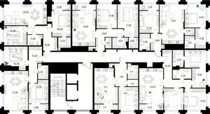 2-к квартира, вторичка, 72м2, 9/20 этаж