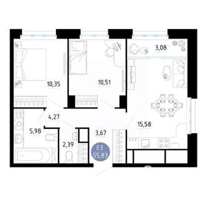 Фото квартиры на продажу (1)