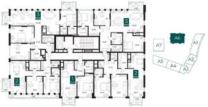 3-к квартира, вторичка, 117м2, 7/14 этаж