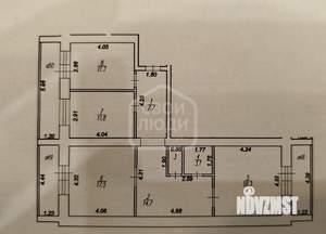 3-к квартира, сданный дом, 86м2, 2/10 этаж