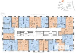 2-к квартира, вторичка, 48м2, 18/27 этаж