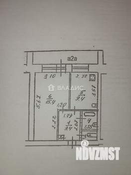 1-к квартира, вторичка, 37м2, 1/12 этаж