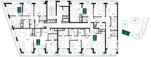 1-к квартира, вторичка, 79м2, 9/13 этаж