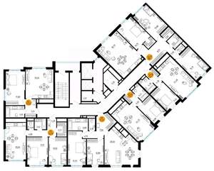 1-к квартира, вторичка, 44м2, 4/25 этаж