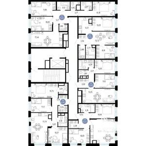 2-к квартира, вторичка, 47м2, 6/14 этаж