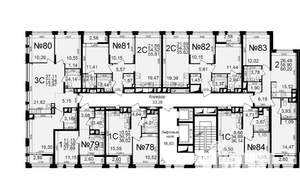3-к квартира, вторичка, 73м2, 14/25 этаж