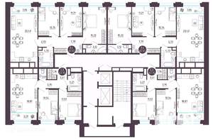 2-к квартира, вторичка, 58м2, 10/19 этаж