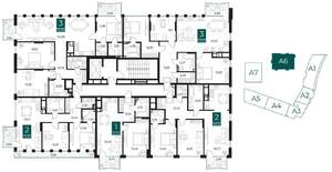 3-к квартира, вторичка, 106м2, 7/14 этаж