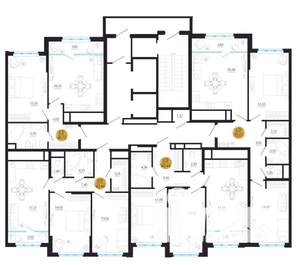 1-к квартира, вторичка, 50м2, 15/25 этаж