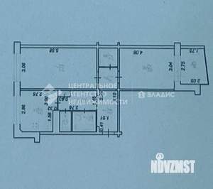 2-к квартира, вторичка, 54м2, 5/5 этаж