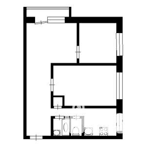 3-к квартира, вторичка, 52м2, 6/9 этаж