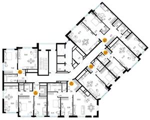 1-к квартира, вторичка, 44м2, 6/25 этаж