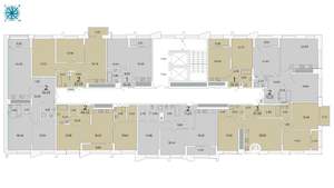 3-к квартира, вторичка, 88м2, 9/19 этаж