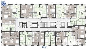 1-к квартира, вторичка, 40м2, 24/26 этаж
