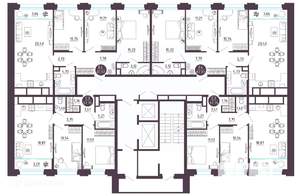 2-к квартира, вторичка, 58м2, 8/19 этаж