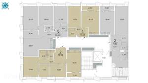 3-к квартира, вторичка, 95м2, 5/20 этаж