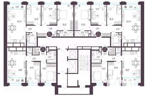2-к квартира, вторичка, 58м2, 3/19 этаж
