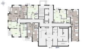 1-к квартира, вторичка, 37м2, 1/25 этаж
