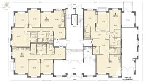 3-к квартира, вторичка, 147м2, 1/4 этаж