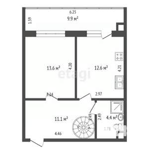 3-к квартира, вторичка, 81м2, 10/11 этаж