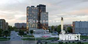 2-к квартира, вторичка, 70м2, 6/25 этаж