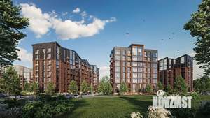 1-к квартира, строящийся дом, 43м2, 6/8 этаж