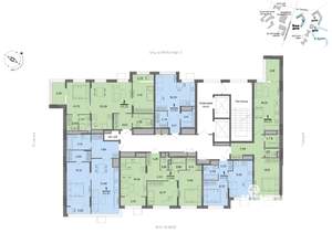 1-к квартира, вторичка, 49м2, 13/22 этаж