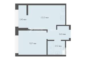 1-к квартира, вторичка, 30м2, 4/25 этаж