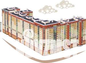 2-к квартира, вторичка, 58м2, 1/16 этаж