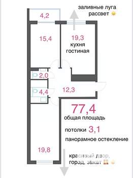 Фото квартиры на продажу (1)