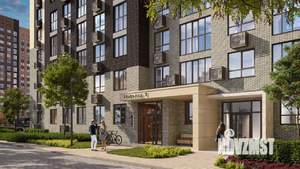 1-к квартира, строящийся дом, 42м2, 6/15 этаж