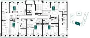 3-к квартира, вторичка, 93м2, 9/14 этаж