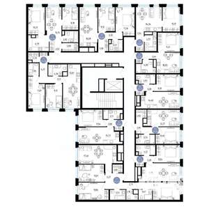 2-к квартира, вторичка, 47м2, 4/14 этаж