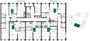 3-к квартира, вторичка, 100м2, 8/13 этаж