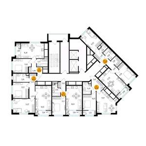 1-к квартира, вторичка, 40м2, 8/25 этаж