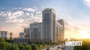 2-к квартира, вторичка, 53м2, 24/25 этаж