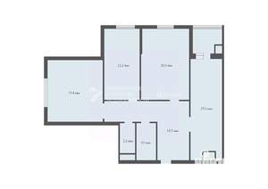 3-к квартира, вторичка, 103м2, 12/23 этаж