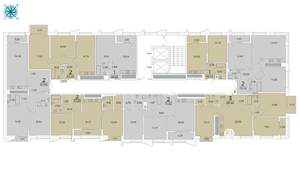 2-к квартира, вторичка, 65м2, 8/19 этаж