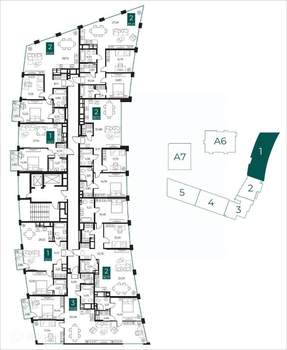 3-к квартира, вторичка, 117м2, 13/14 этаж