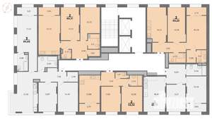 3-к квартира, вторичка, 95м2, 9/22 этаж