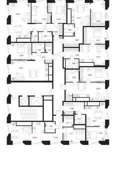 1-к квартира, вторичка, 44м2, 17/17 этаж