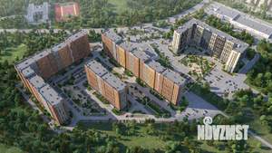 1-к квартира, строящийся дом, 42м2, 3/15 этаж