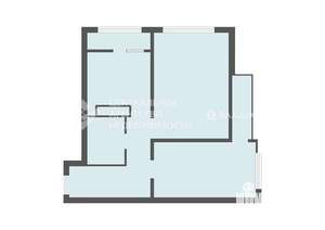 2-к квартира, вторичка, 54м2, 23/25 этаж